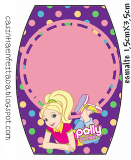 Kit para Fiesta de Cumpleaños de Polly Pocket para Imprimir Gratis.