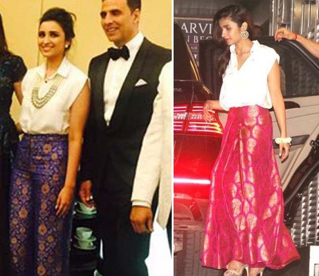 Bollywood Actresses Found Wearing Similar Outfits.