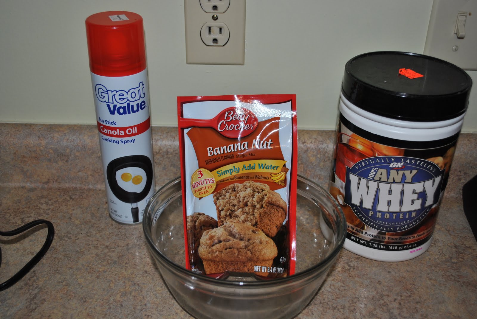 make muffin water pancake nut 1/2 pancakes  Betty of mix with to mix scoop  nut 1 flavor how in  banana Crocker cup banana