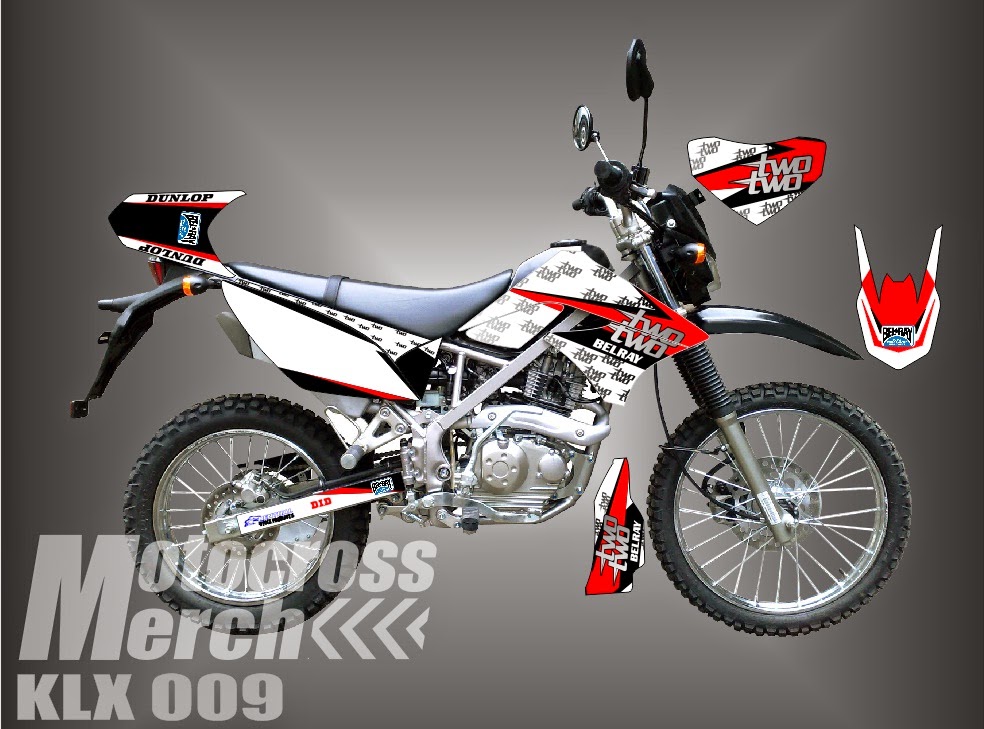 STRIPING DECAL STIKER MOTOR CUSTOM  decal klx 150 