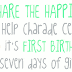 Happy Birthday Charade