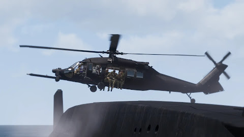 クリック可能な操縦席を持つArma3用H-60 Interactive Blackhawk pack MOD