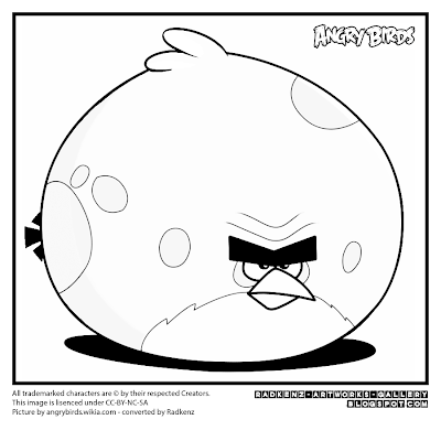 Angry Birds Color Pages