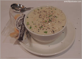 The Capital Grille Burlington: Clam Chowder