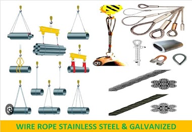  WIRE ROPE ASSEMBLY  STAINLESS STEEL & GALVANIZES