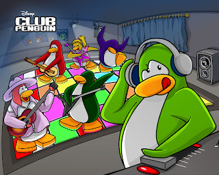 penguin's Christmas party Wallpapers