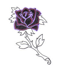 Flower Rose Tattoo Design 1