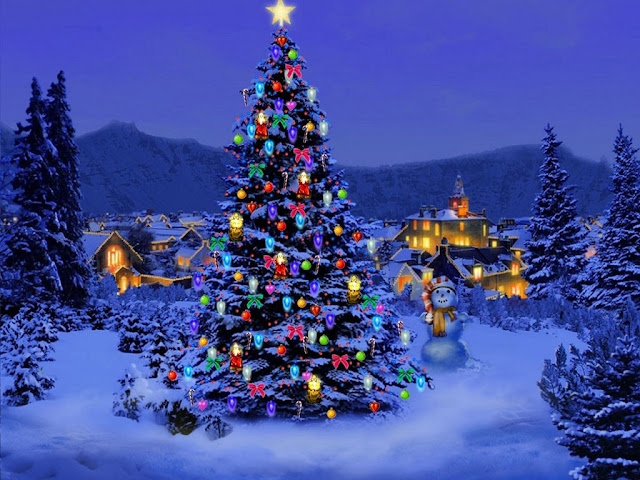 Free Christmas Tree HD Wallpapers in 1024x768