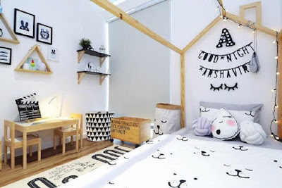 desain kamar tidur kecil modern terbaru