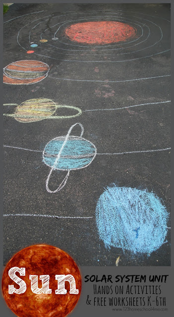 Solar System Unit: The Sun - This is such a fun hands on unit filled with science experiments for kids of all ages.