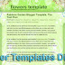 Theme Rainbow Garden Blogger Templates