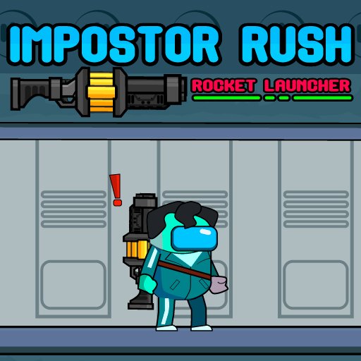 Go on a shooting rush with the impostor, using your rocket launcher!