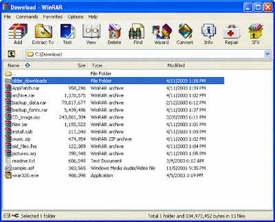 Winrar Screenshots