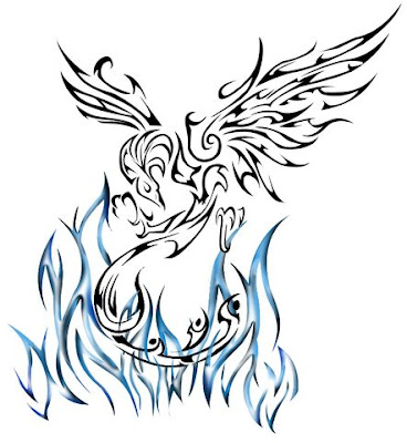 Best Sketch Of Phoenix Tattoo Design Picture 2