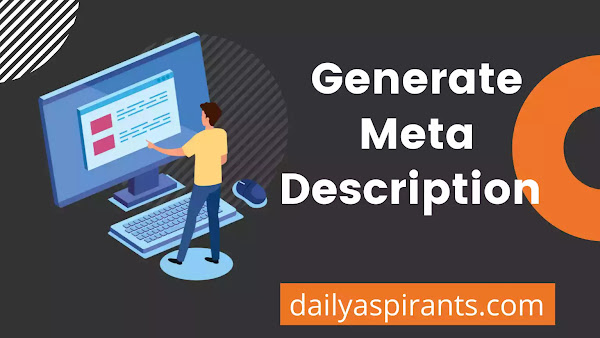 Generate Meta Description