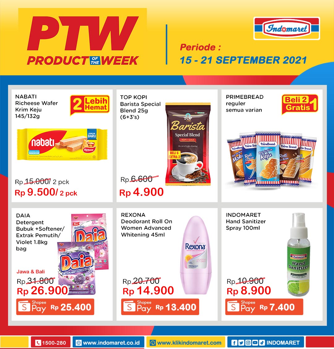 Katalog Promosi Product of The Week Indomaret Periode 15-21 September 2021