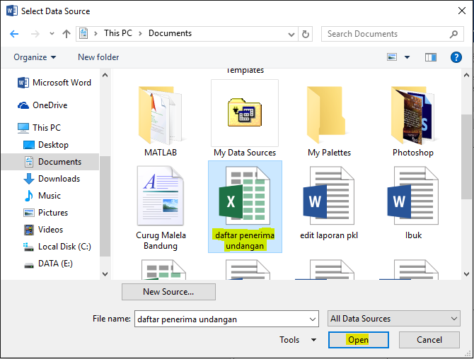 Cara Praktis Membuat Format Label Undangan di MS Word Cara Membuat Format Label Undangan di MS Word