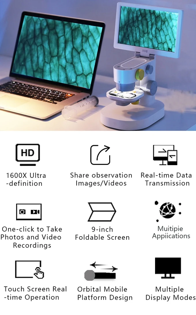 B1600:Professional ElectricMicroscope, Welcome to Microworld
