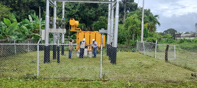 APURE: Aplicaron control de vegetación y químico en Subestación Eléctrica Arichuna.