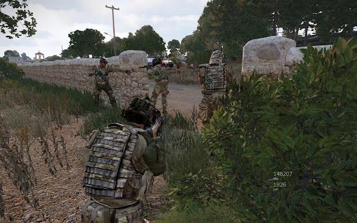 Arma3のHUDをゴーストリーコン風にするMOD