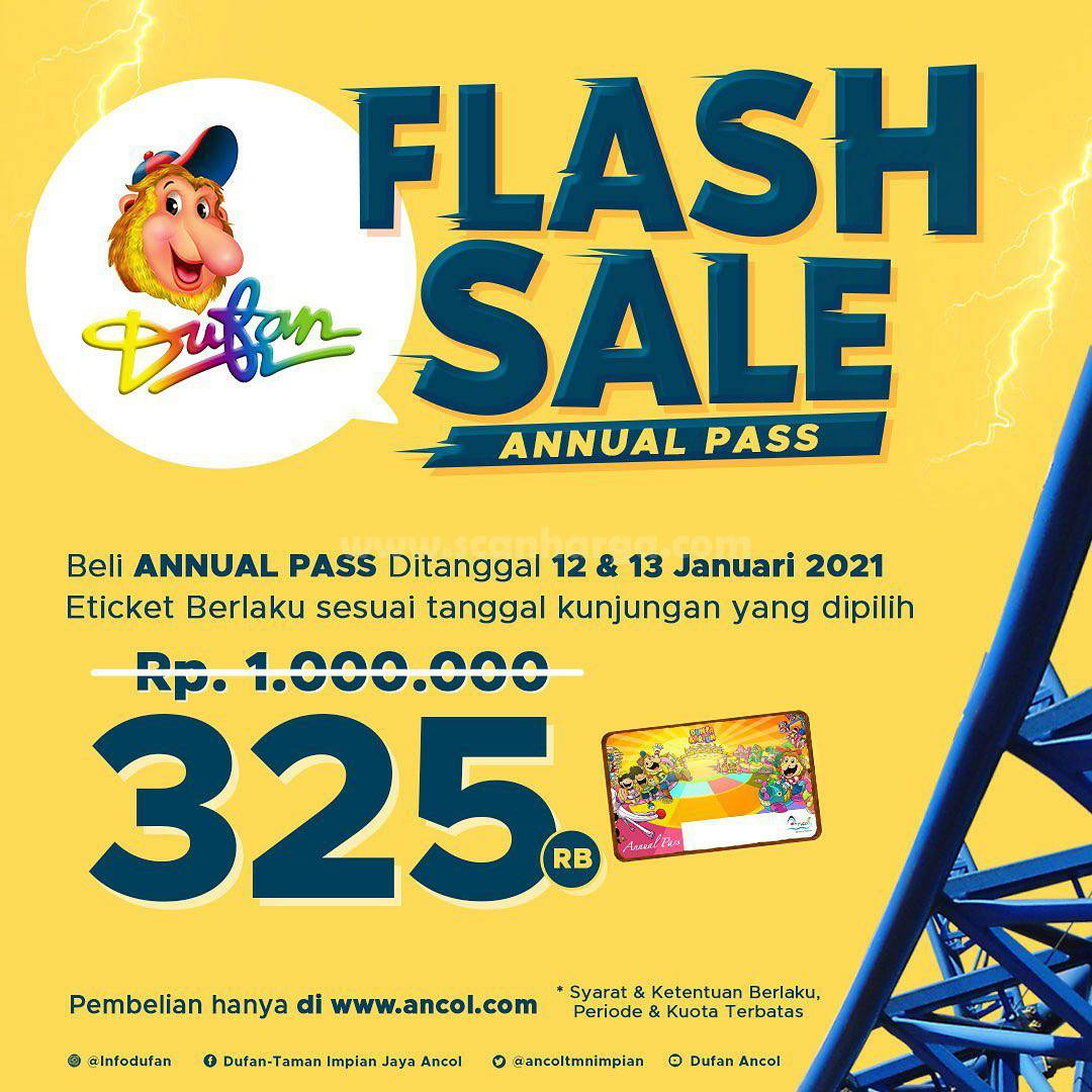 DUFAN FLASH SALE - Harga Annual Pass Ecard hanya Rp 325.000