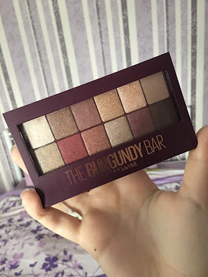 REVIEW: Maybelline Burgundy Bar Palette + swatches
