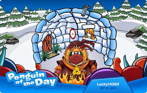 Club Penguin Blog: Penguin of the Day: Lucky14363
