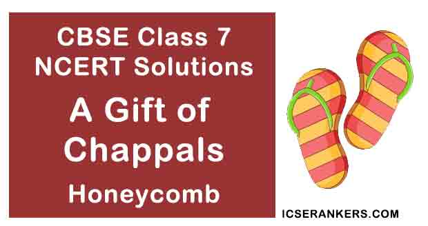 NCERT Solutions for Class 7th English Chapter 2 A Gift of Chappals