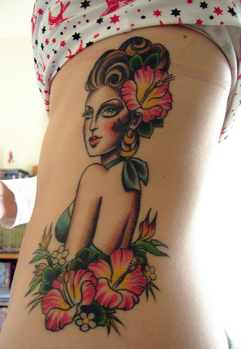 girl tattoo ideas on ribs. tattoo Rib Tattoos for Girls