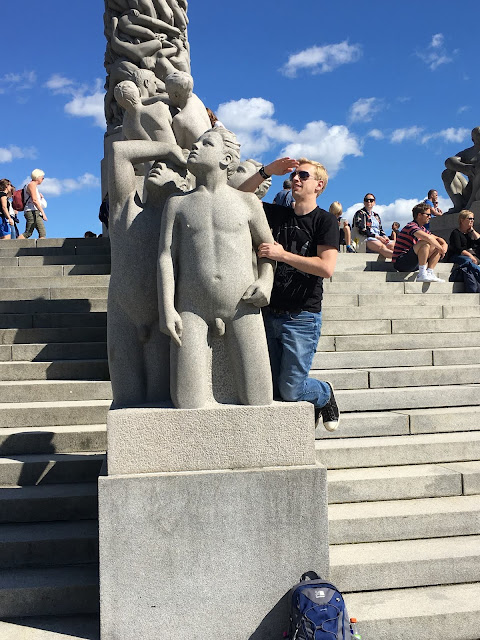 Vigeland sculpture park Oslo