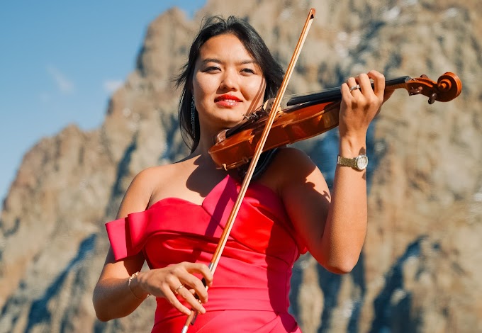 Nurdana Ernst: Collaborated With Iconic Brands Including Rolls-Royce, Chopard, Swiss Helicopter (Violinist, Composer, 222k, Switzerland)