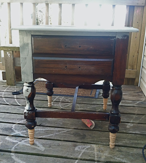 How to Make a Table Taller, Brush Strokes, and a Union Jack End Table