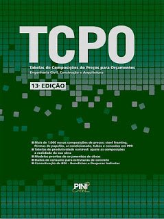 TCPO Download   TCPO: Tabelas de Composições de Preços para Orçamentos   13ª Edição