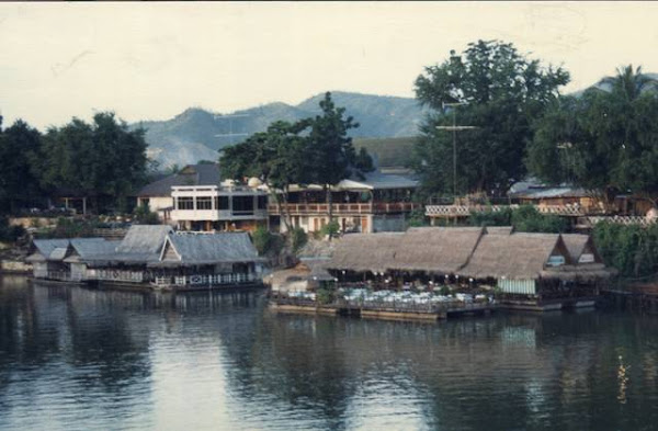 Village on the river.