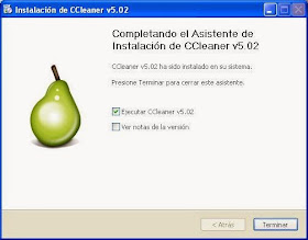 Instalación CCleaner versión 5