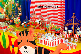 Circus Carnival Candy Buffet