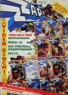 Zzap! 13 - Giugno 1987 | PDF HQ | Mensile | Videogiochi
Zzap! era una rivista italiana dedicata ai videogiochi nell'epoca degli home computer ad 8-bit.
La rivista originale nasce in Inghilterra col titolo Zzap!64, edita dalla Newsfield Publications Ltd (e in seguito dalla Europress Impact) in Regno Unito. Il primo numero è datato Maggio 1985; era, in questa sua incarnazione britannica, dedicata esclusivamente ai videogiochi per Commodore 64, e solo in un secondo tempo anche a quelli per Amiga; una rivista sorella, chiamata Crash, si occupava invece dei titoli per ZX Spectrum.
L'edizione italiana (intitolata semplicemente Zzap!), autorizzata dall'editore originale, era realizzata inizialmente dallo Studio Vit, fino a quando l'editore decise di curare la rivista con il supporto della sola redazione interna, passando poi, dopo qualche tempo, attraverso un cambio di editore oltre che redazionale, dalle insegne della Edizioni Hobby a quelle della Xenia Edizioni; lo Studio Vit, che ha curato la rivista dal numero 1 (Maggio 1986) al numero 22 (Aprile 1988), poco tempo dopo aver lasciato Zzap! fece uscire nelle edicole italiane una rivista concorrente chiamata K (primo numero nel Dicembre 1988), dedicata sia ai computer ad 8 bit che a 16 bit.
La quasi omonima edizione italiana della rivista anglosassone dedicava ampio spazio spazio anche ad altre piattaforme oltre a quelle della Commodore, come lo ZX Spectrum, i sistemi MSX, gli 8-bit di Atari ed il Commodore 16 / Plus 4 (nonché, in un secondo tempo, anche agli Amstrad CPC), prendendo in esame, quindi, l'intero panorama videoludico dei computer a 8-bit. Anche le console da gioco hanno trovato, successivamente, ampio spazio nelle recensioni di Zzap!, fino a quando la Xenia Edizioni decise di inaugurare una rivista a loro interamente dedicata, Consolemania.
L'edizione nostrana è stata curata, tra gli altri, da Bonaventura Di Bello, e in seguito da Stefano Gallarini, Giancarlo Calzetta e Paolo Besser.
Con il numero 73 termina la pubblicazione della rivista, in seguito ad un declino inesorabile delle vendite dei computer a 8-bit in favore di quelli a 16 e 32.
Gli ultimi numeri di Zzap! (dal 74 al 84) furono pubblicati come inserti di un'altra rivista della Xenia, The Games Machine (dedicata ai sistemi di fascia superiore). In seguito, la rubrica demenziale di Zzap! intitolata L'angolo di Bovabyte (curata da Paolo Besser e Davide Corrado) passò a The Games Machine, dove è tuttora pubblicata.
Tra i redattori storici di Zzap!, che abbiamo visto anche in altre riviste del settore, ricordiamo tra gli altri Antonello Jannone, Fabio Rossi, Giorgio Baratto, Carlo Santagostino, Max e Luca Reynaud, Emanuele Shin Scichilone, Marco Auletta, William e Giorgio Baldaccini, Matteo Bittanti (noto con lo pseudonimo il filosofo, usava firmare gli articoli con l'acronimo MBF), Stefano Giorgi, Giancarlo Calzetta, Giovanni Papandrea, Massimiliano Di Bello, Paolo Cardillo, Simone Crosignani.
Dal 1996 al 1999 Zzap! diventò una rivista online, un sito di videogiochi per PC con una copertina diversa ogni mese e la rubrica della posta, e che recensiva i videogiochi con lo stesso stile della versione cartacea (stesso stile delle recensioni, stesse voci per il giudizio finale, caricature dei redattori).