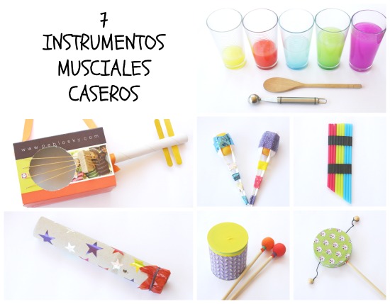 Manualidad: instrumentos musicales caseros - Club Peques Lectores ...