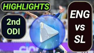 ENG vs SL 2nd ODI 2021