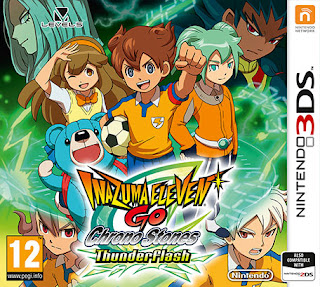 Inazuma Eleven GO 2 Chrono Stones Thunderflash 3DS CIA  EUR