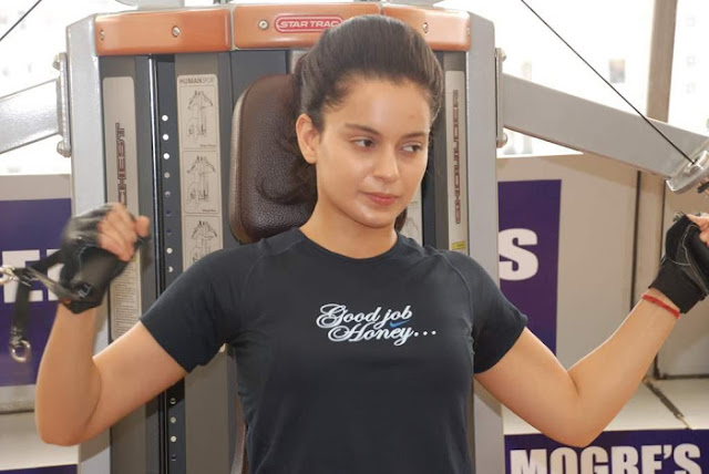 Kangana Ranaut Gym