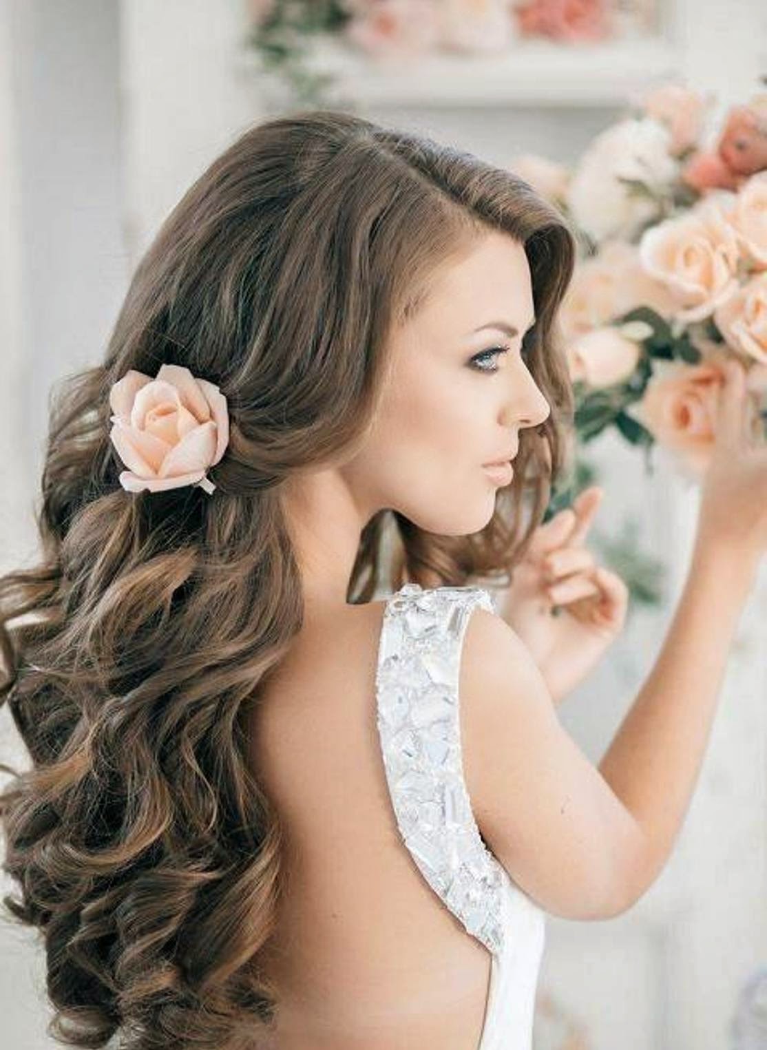 long wedding hairstyles Elegant Long Wedding  