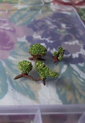 How to make a miniature tree. 