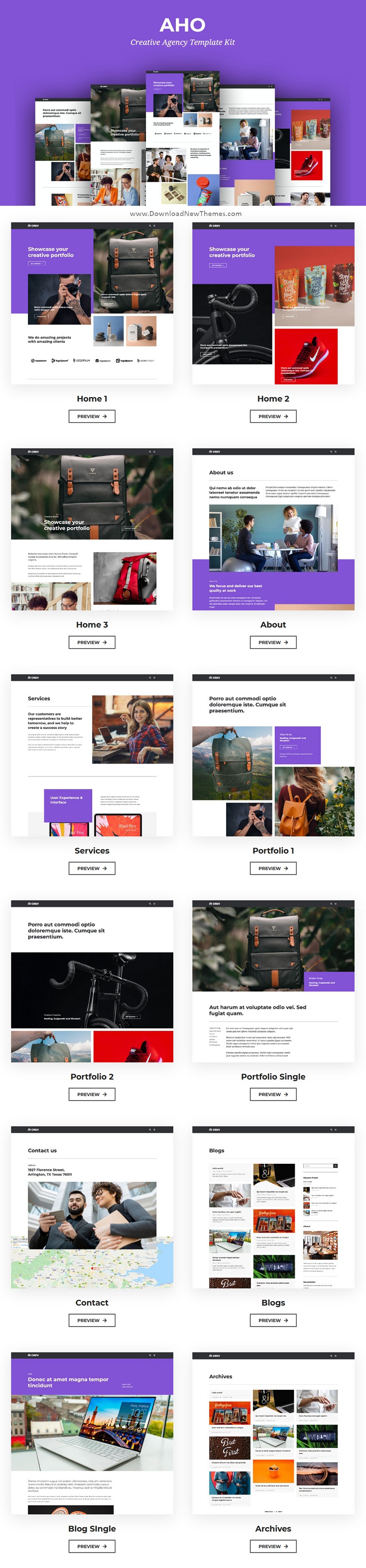 Creative Agency Elementor Template Kit