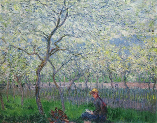 An Orchard in Spring, 1886