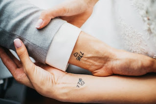 couple wrist tattoo