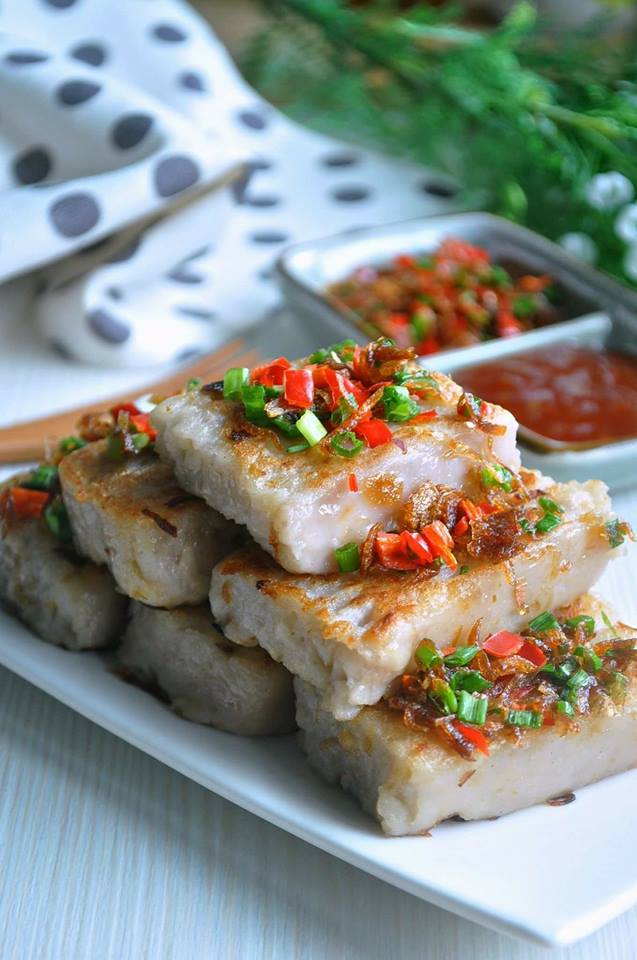 Macam talam berlauk tapi bukan,Inilah Chinese Yam Cake