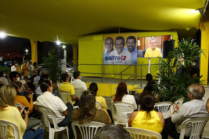 Sarto participa, por vídeo, de reunião do Plano de Governo sobre educação