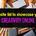 Website list to showcase your creativity online