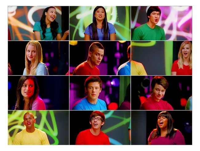 true colors glee  youtube